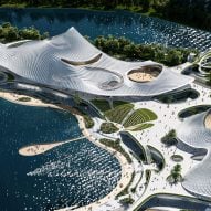 MAD designs Nanhai Art Center to emulate "continuous wave of water"
