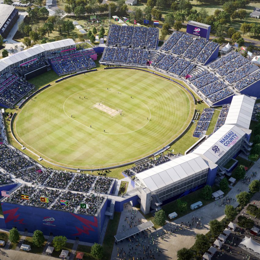 Populous designs "modular" Cricket World Cup stadium for New York