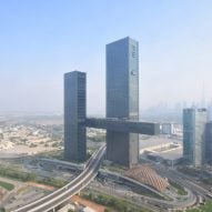 Photos reveal world's longest cantilever ahead of completion in Dubai