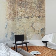 Plus One Architects uncovers original paintwork of 100-year-old Czech apartment