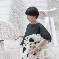 Pao Hui Kao with Paper Pleats furniture