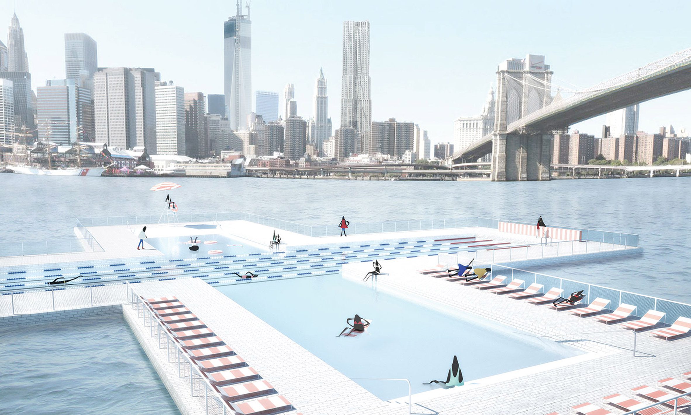 floating pool in nyc