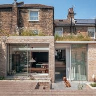 Oliver Leech Architects adds skylit extension to London home