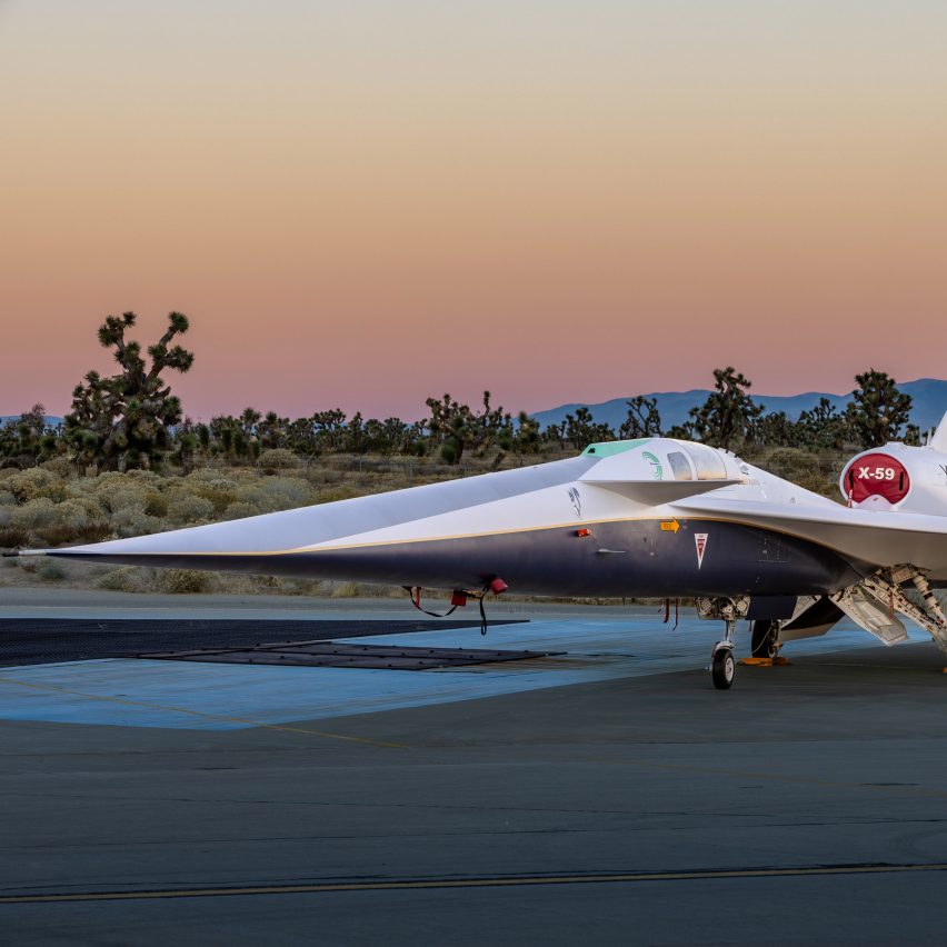 NASA and Lockheed Martin unveil "quiet supersonic" jet
