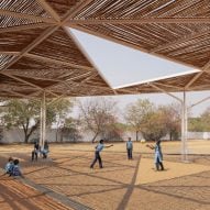 CollectiveProject shades renovated Indian school with expansive bamboo canopy
