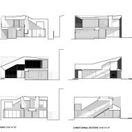 Architectural section drawing
