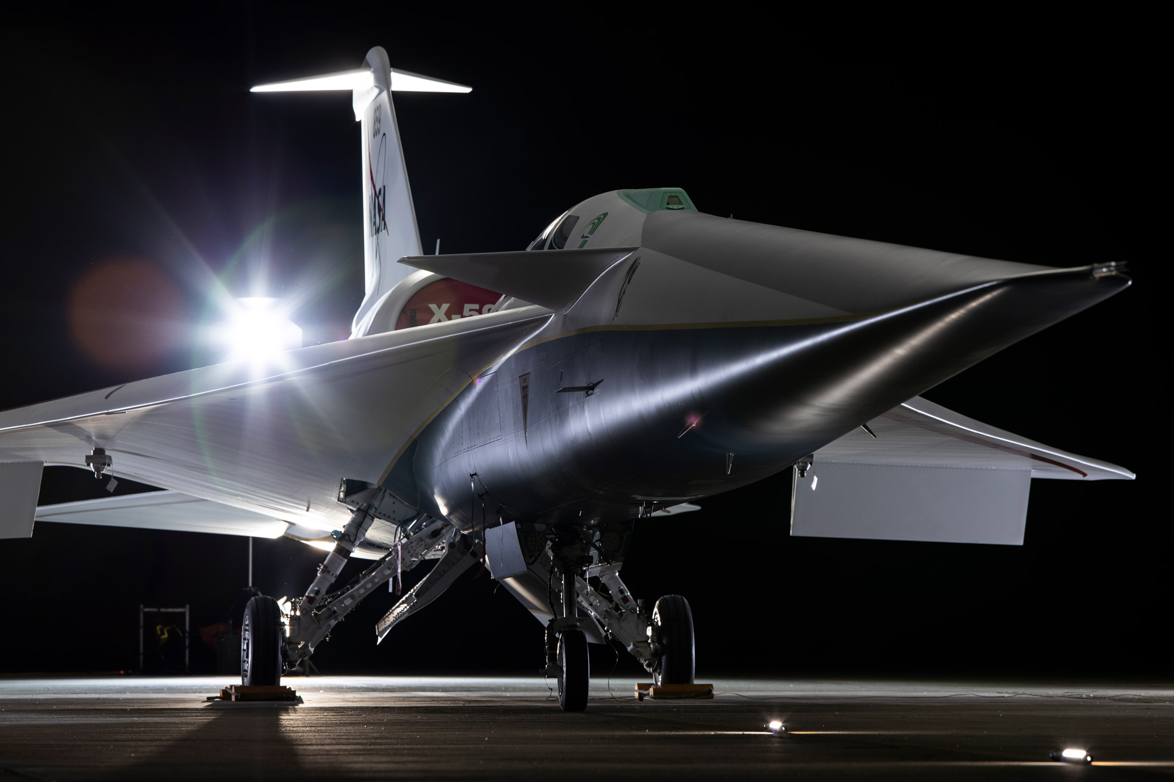 Supersonic jet by NASA and Lockheed Martin
