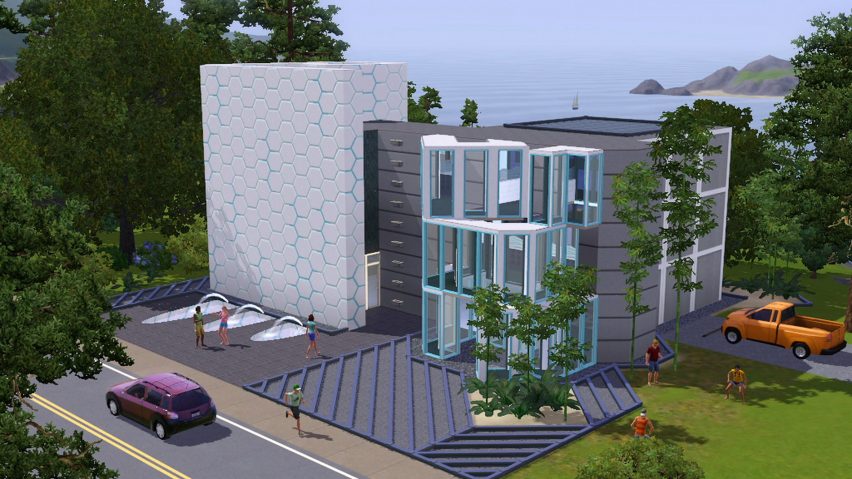 The Sims house