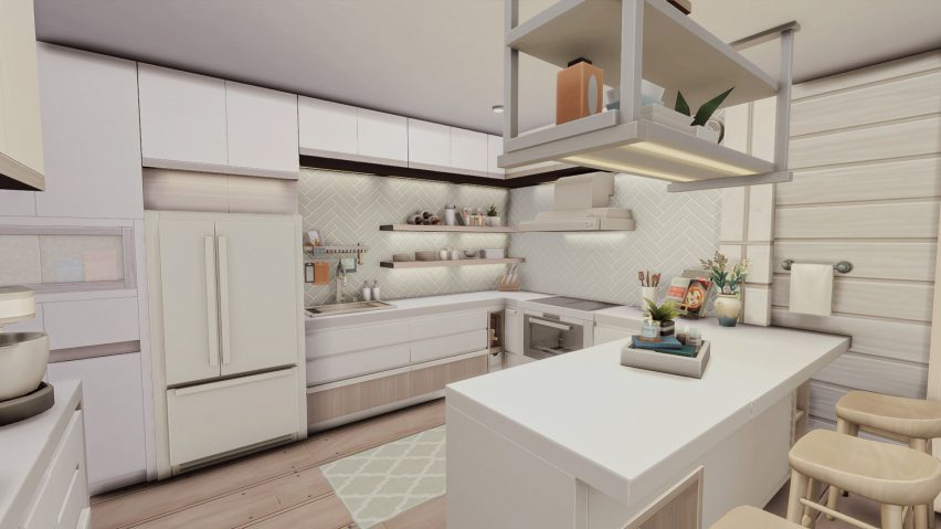 Minimal Sims kitchen