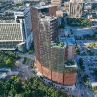 BIG completes staggered "bundle of towers" in Houston