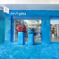 Bolsón adorns Mexico City shop with recycled-plastic upholstery
