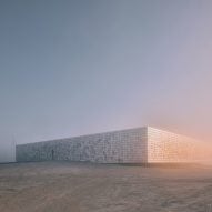 Bilgin Architects shrouds solar farm hub with mirrored steel in Turkey