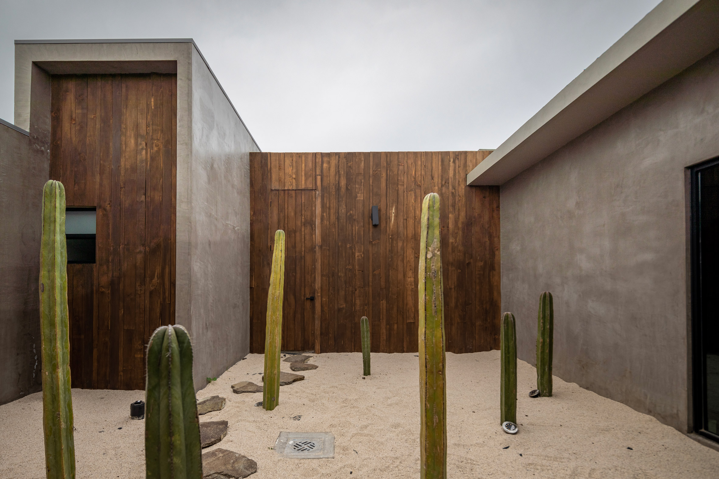 Concrete house in Baja California