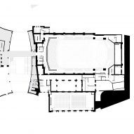 Fourth floor plan of Bristol Beacon by Levitt Bernstein