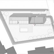Roof plan of Casa 9 by LCA Architetti