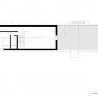 First floor plan of Casa 9 by LCA Architetti