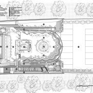 Ground floor plan of Frame Garden by RAD+ar