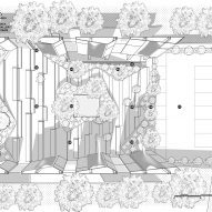 First floor plan of Frame Garden by RAD+ar