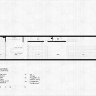 Ground floor plan of House for Young Families by H-H Studio