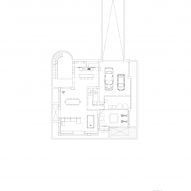 Basement floor plan of Casa Ulìa by Margine