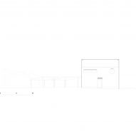 Elevation drawing of Clinic in Anif by Steiner Architecture