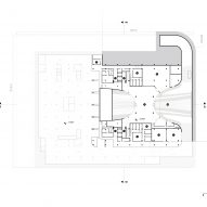Lower ground floor plan of The H Residence by Tariq Khayyat Design Partners