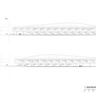 Elevation drawing of The H Residence by Tariq Khayyat Design Partners