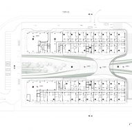Ground floor plan of The H Residence by Tariq Khayyat Design Partners