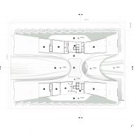 Roof floor plan of The H Residence by Tariq Khayyat Design Partners