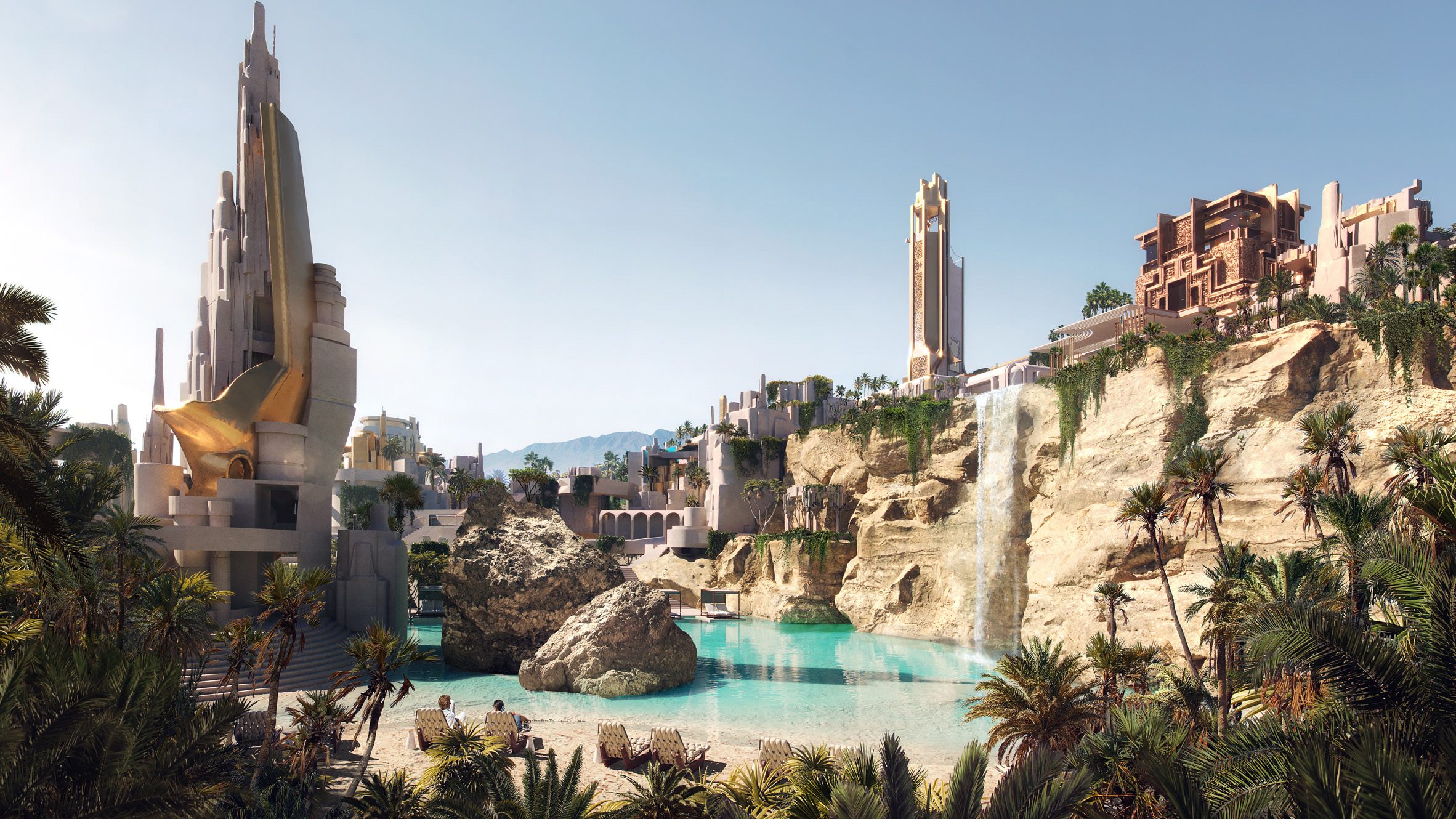 Mark Foster Gage designs "secret garden" spa resort for Neom - Vimarsana News