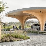EFFEKT designs EV charging station where drivers can also "recharge mentally"