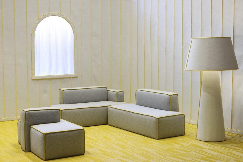 The Thread sofa by Farg and Blanche