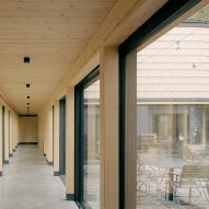 Forest Pavilion Normafa ski lodge extension by Hetedik Muterem and Studio Konstella