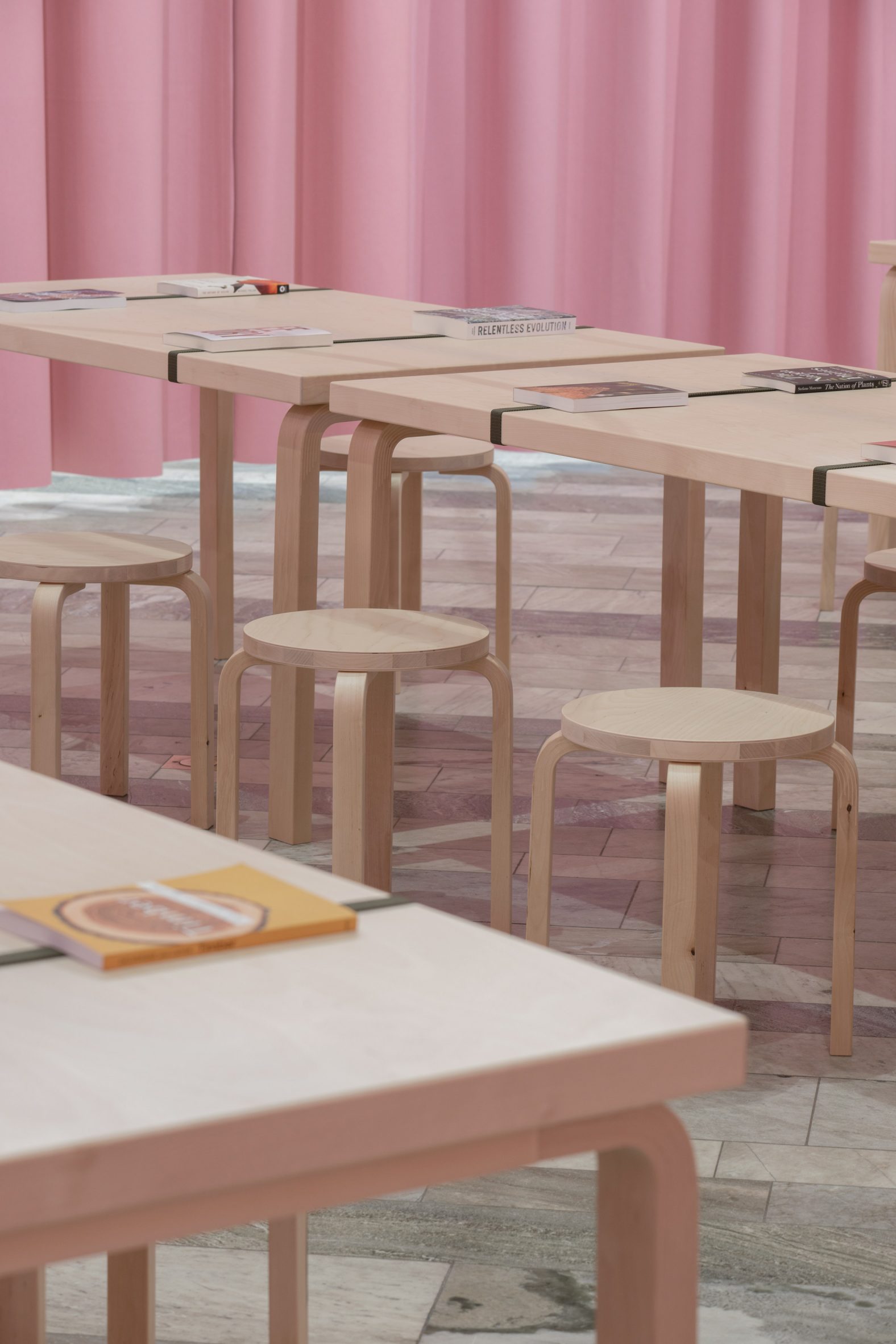 Timber furniture by Artek