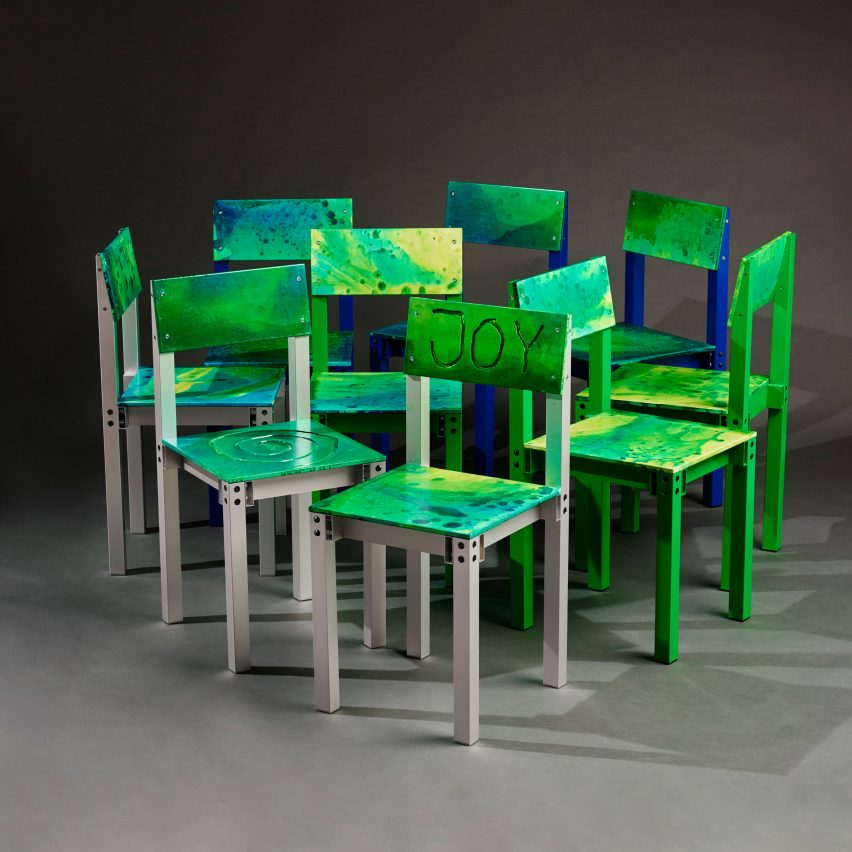 Joy Objects chairs by Fredrik Paulsen