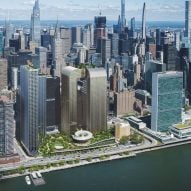 Dezeen Debate features BIG's "Allen key" Manhattan skyscrapers