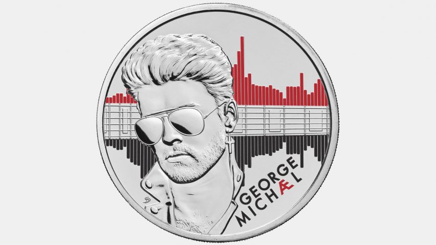 George Michael coins by The Royal Mint