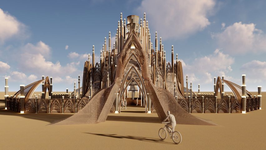 Burning Man Temple 2024