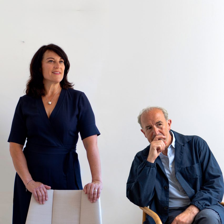 A photograph of Clerkenwell-based Industrial Facility designers Sam Hecht and Kim Colin