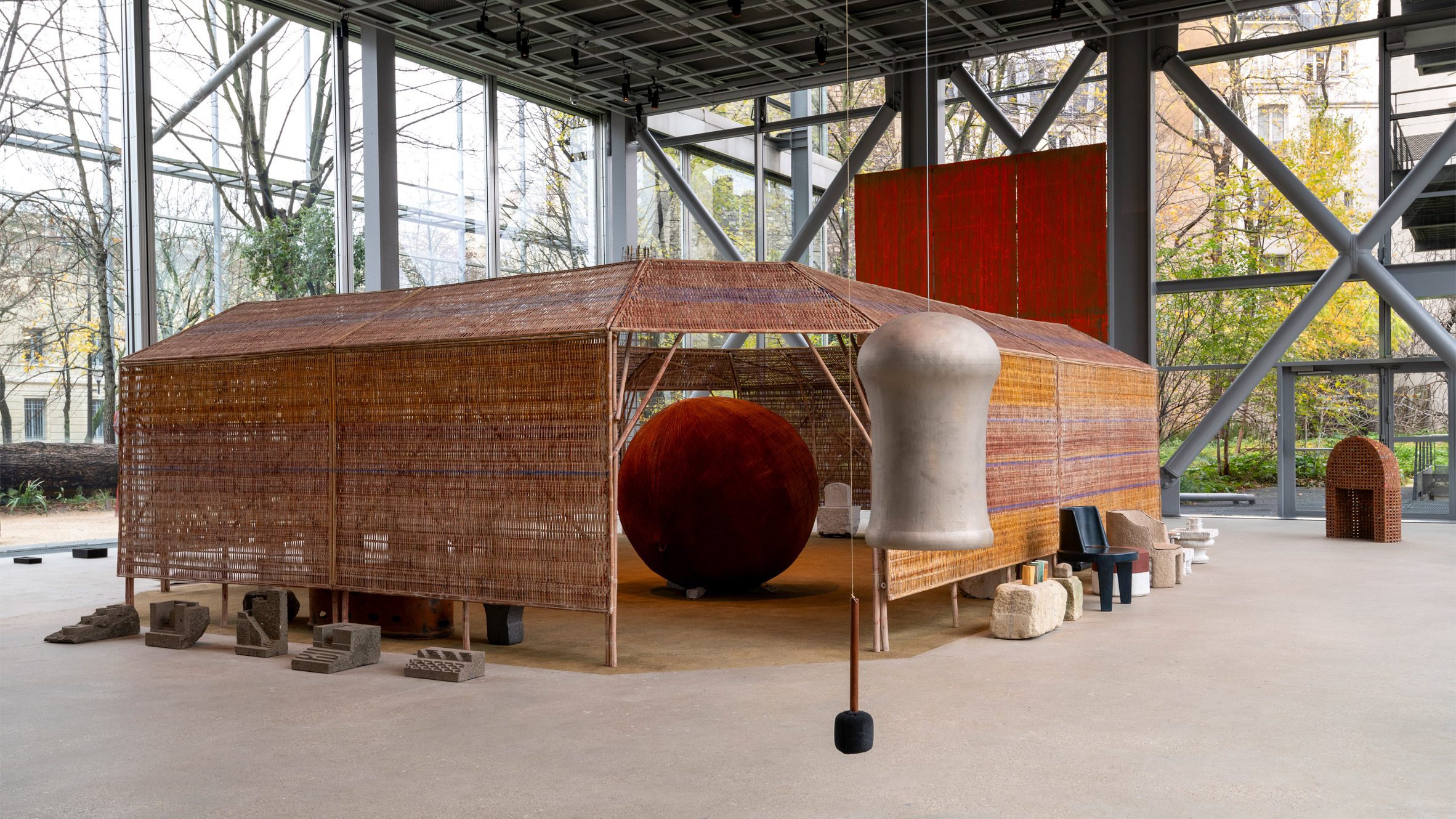Bijoy Jain creates bamboo hut and stone furniture for Paris exhibition - Vimarsana News