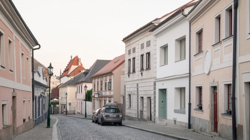 Exterior of House in Kutná Hora by Byró Architekti