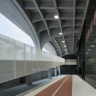 Hexi Sports Field by The Architectural Design and Research Institute of Zhejiang University (UAD)