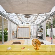 Kresta Garden House creates extra living room with mobile sleep space