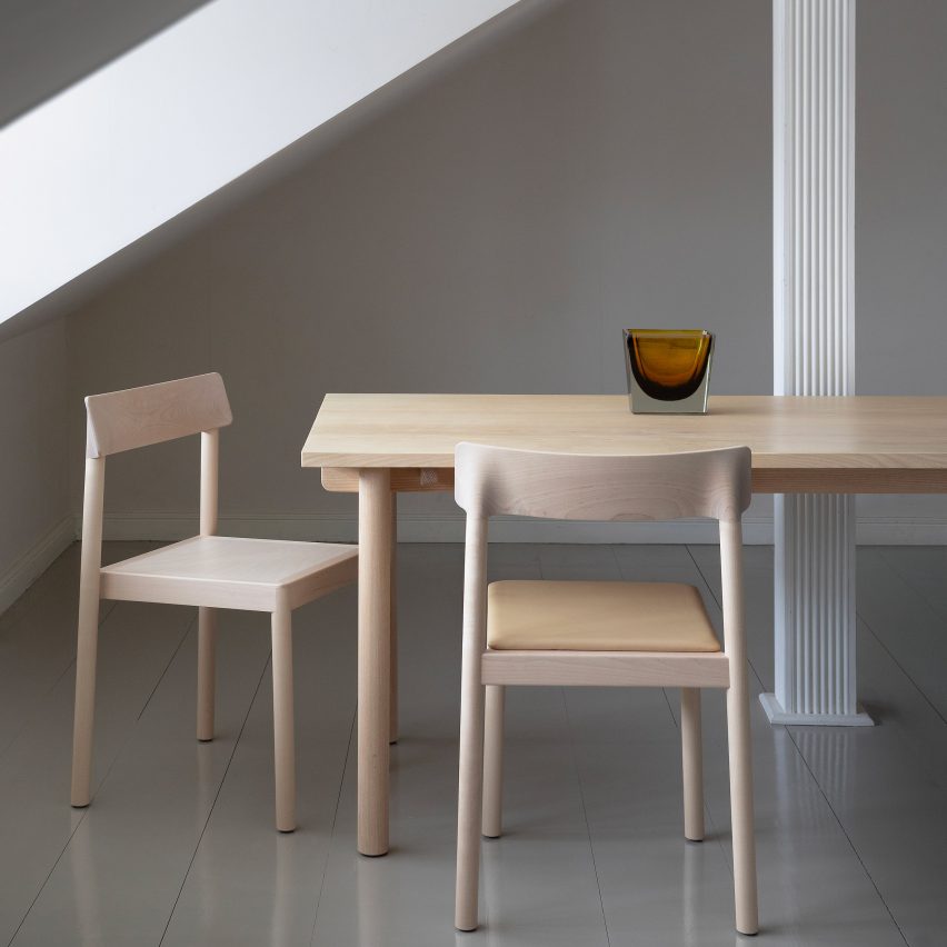 Wooden Kumu chairs by Pekka Koivikko for Nikari