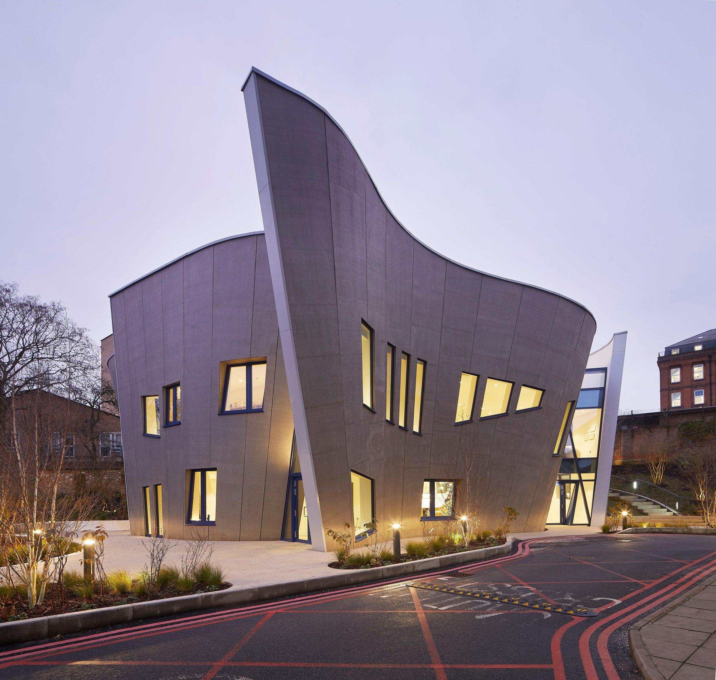Maggie's Centre at the Royal Free Hospital by Studio Libeskind