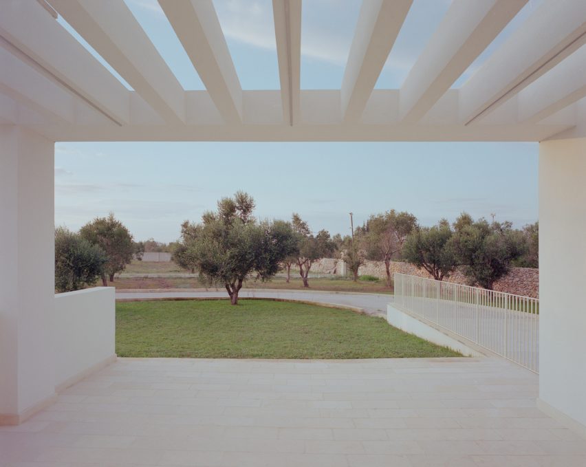 Patio at Casa Ulìa in Italy