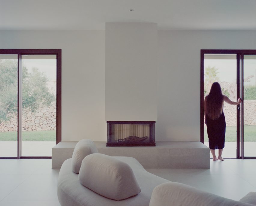 Living area within Italian villa by Margine