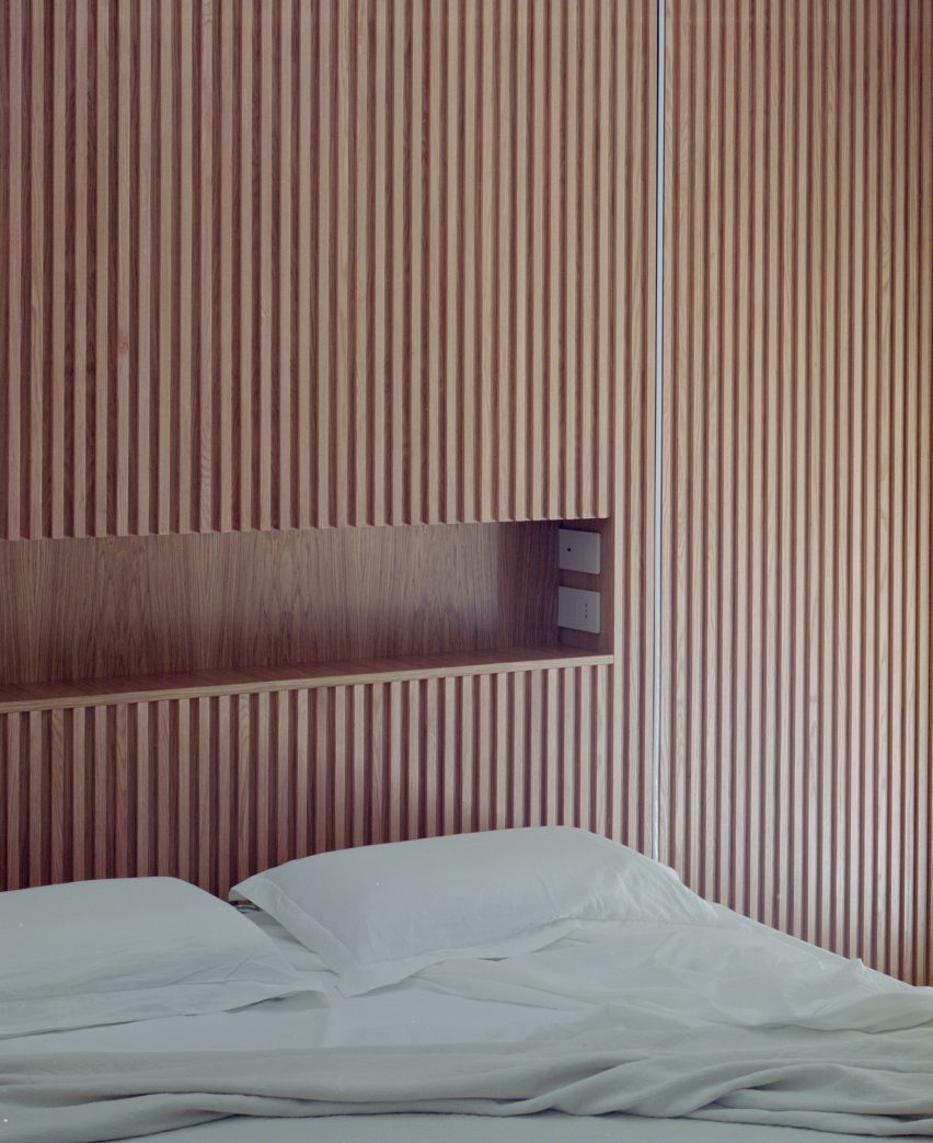 Bedroom interior at Casa Ulìa