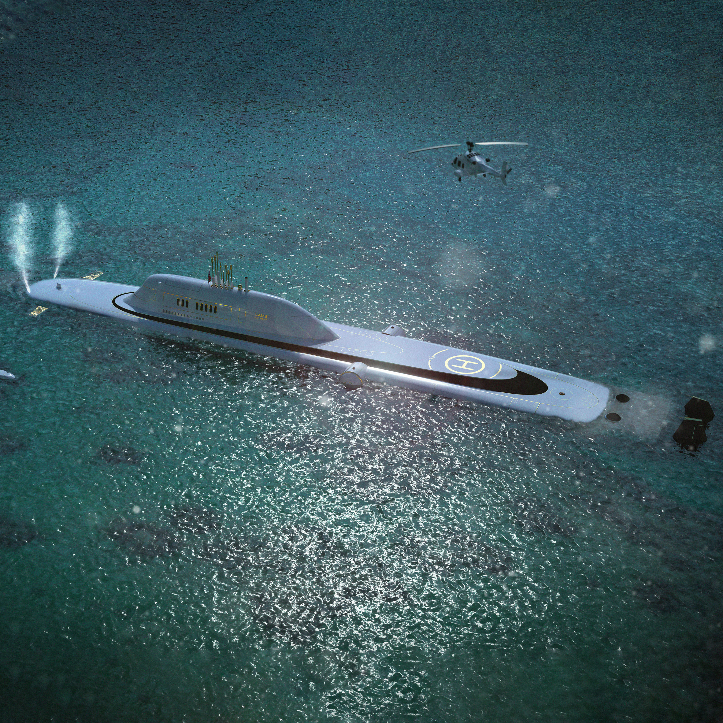 Migaloo M5 submersible superyacht