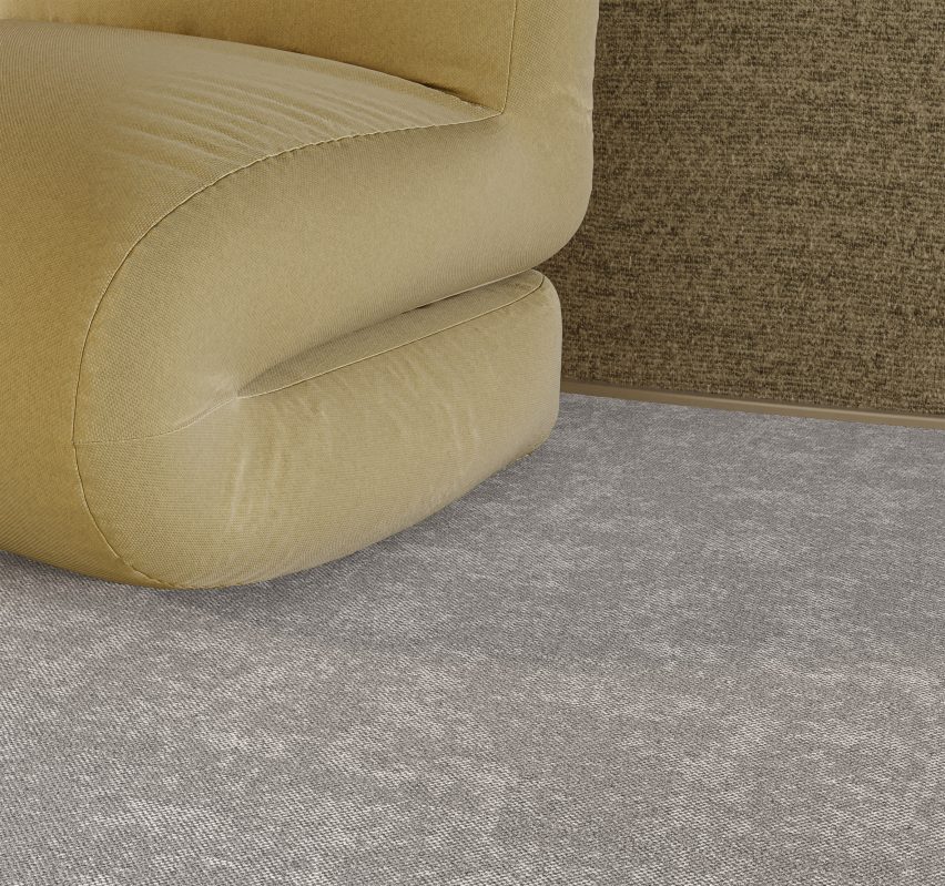 Image of the Modulyss Modus carpet tile in Rust in a shade of beige